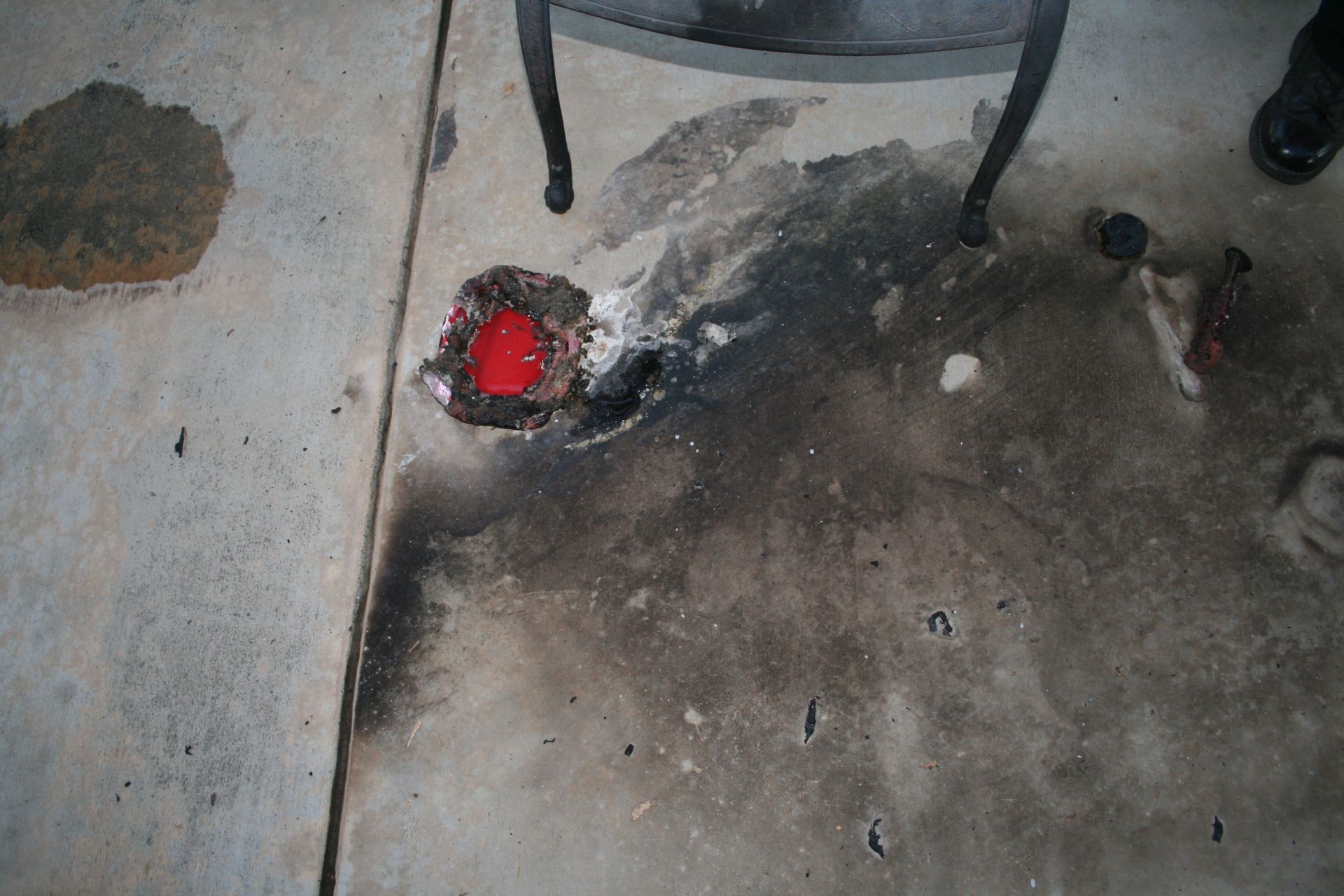 Fire Death by use of gasoline